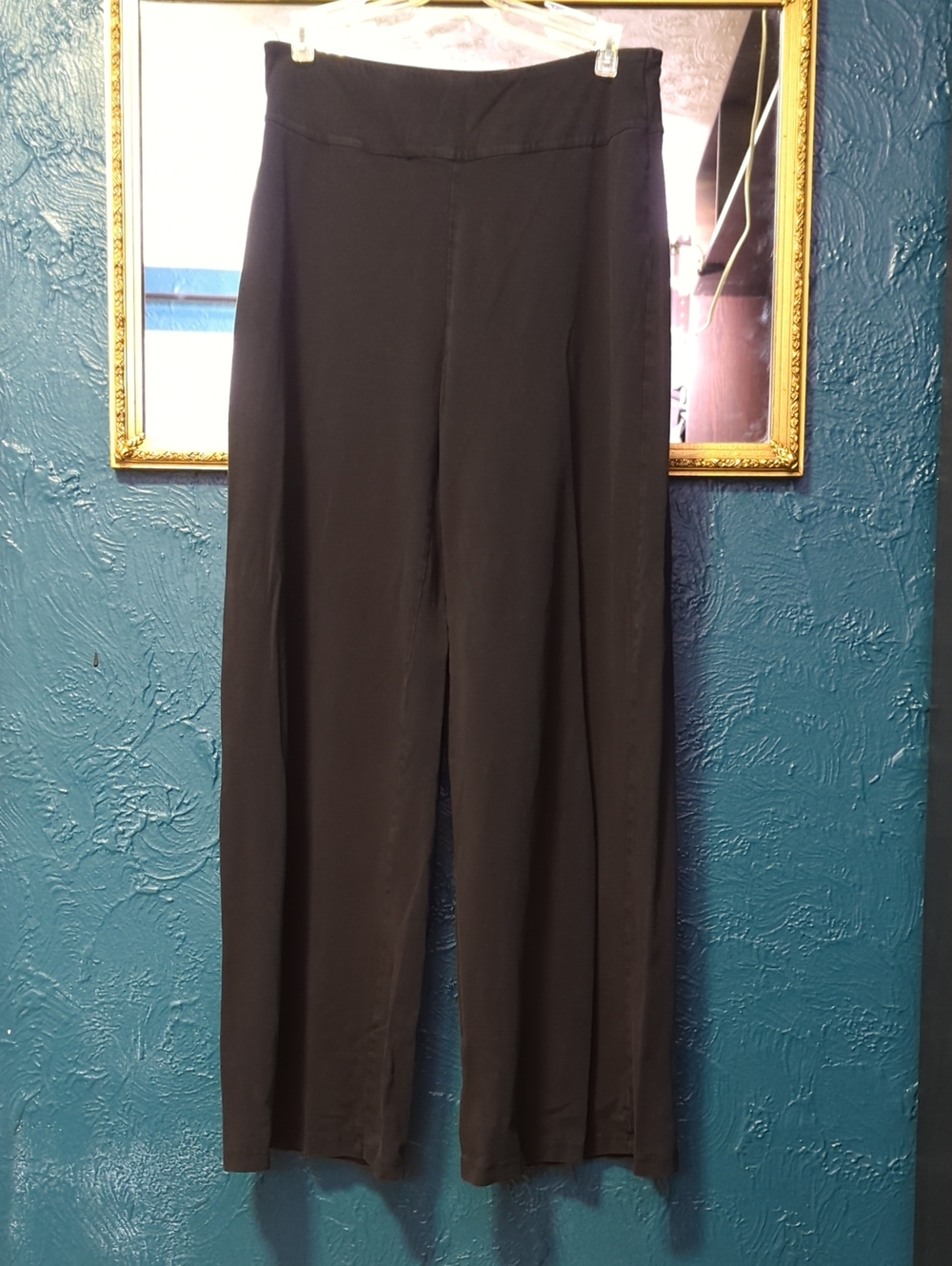 Disturbia Black Wide-Leg Dress Trousers